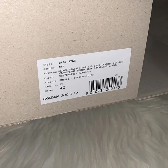 ❌SOLD❌Golden Goose Deluxe Brand BallStar Sneakers Size 40 - Picture 15 of 17